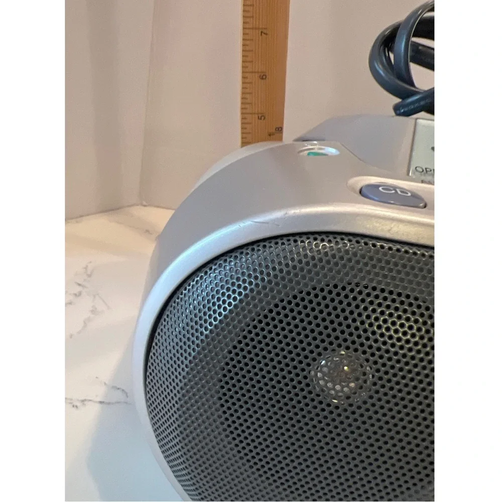 Sony CFD-S01 CD Cassette Boombox AM FM Radio CD-R/RW Mega Bass Tested Works